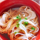 シンプルすぎるね。だしバッチリの素そうめん★